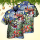 Christmas The Gift Train Arrives At The Wharf - Hawaiian Shirt - Reefox