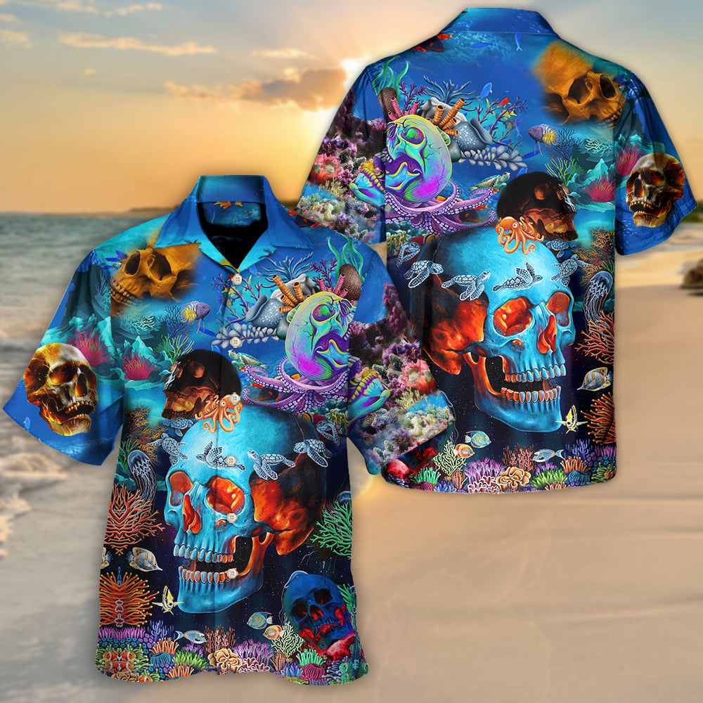 Skull Deep In The Ocean - Hawaiian Shirt