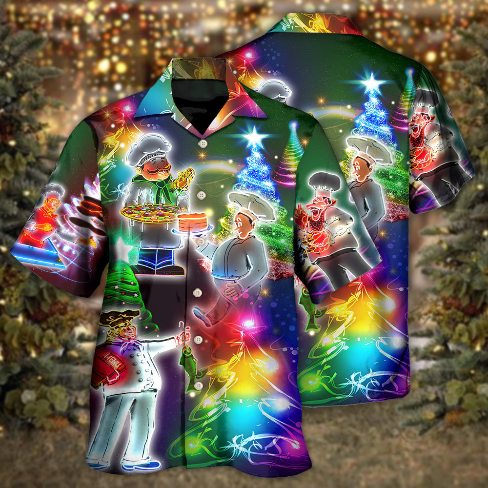 Chef Christmas Merry Everything Happy Always - Hawaiian Shirt - Reefox