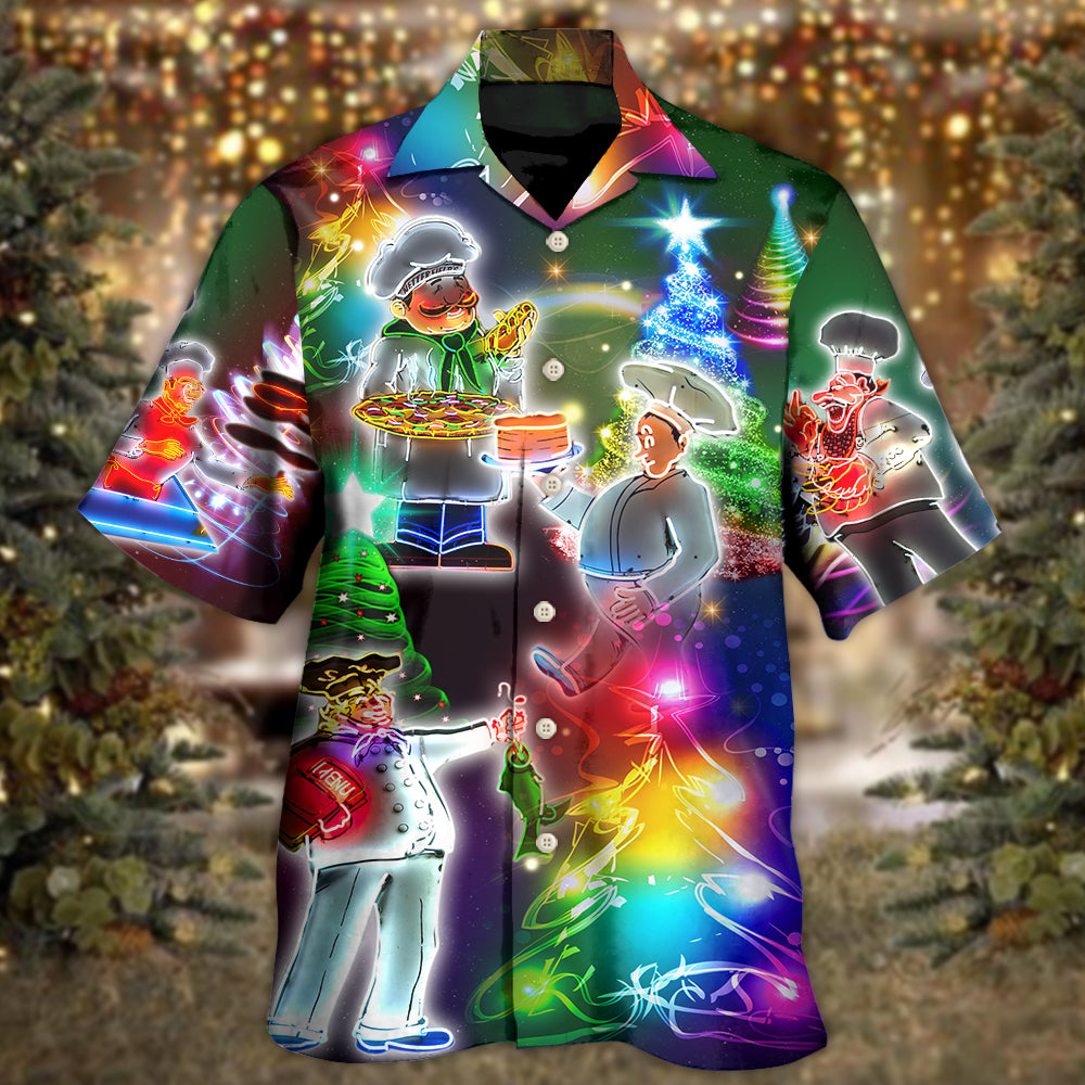 Chef Christmas Merry Everything Happy Always - Hawaiian Shirt - Reefox