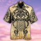 Viking Warrior Blood Pattern Cool Style - Hawaiian Shirt - Reefox