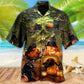 Halloween Black Cat May Luck Be Yours On Halloween - Hawaiian Shirt - Reefox
