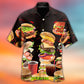 Food Hamburger Fast Food Lover - Hawaiian Shirt - Reefox