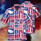 America Independence Day Happy America - Hawaiian Shirt - Reefox
