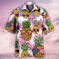 Fruit Hawaii Tropical Pineapple Cool Style - Hawaiian Shirt - Reefox