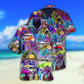 Hippie Bus Go Every Where Tropical Style - Hawaiian Shirt - Reefox