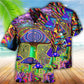 Hippie Mushroom Stunning Magic Style - Hawaiian Shirt - Reefox