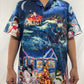 Christmas Santa Claus Family In Love Light Art Style - Hawaiian Shirt - Reefox