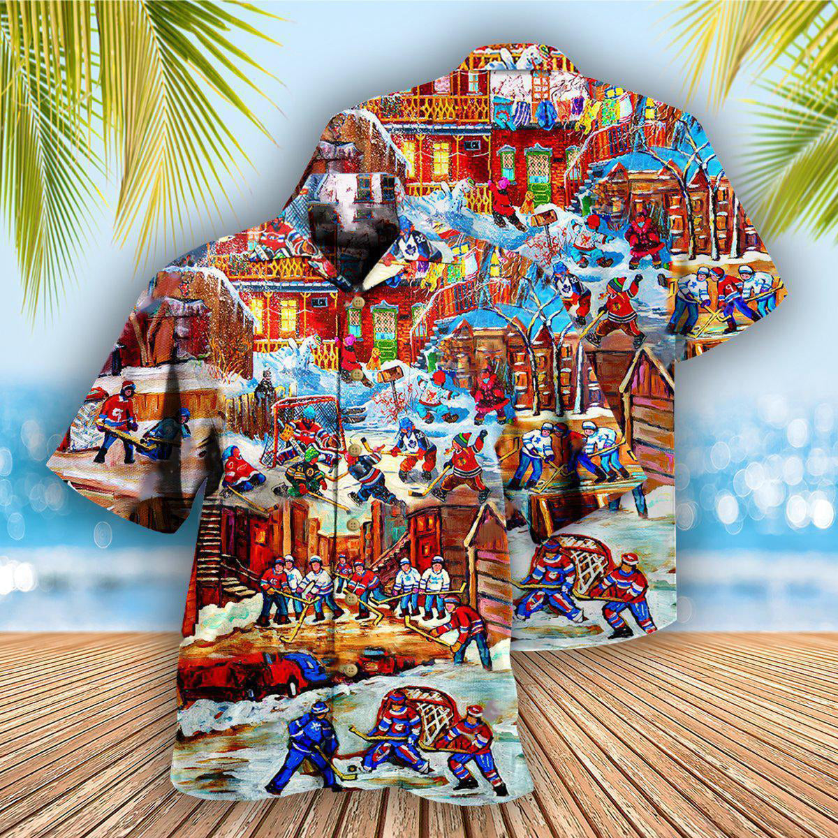 Ice Hockey Is My Life - Hawaiian Shirt - Reefox