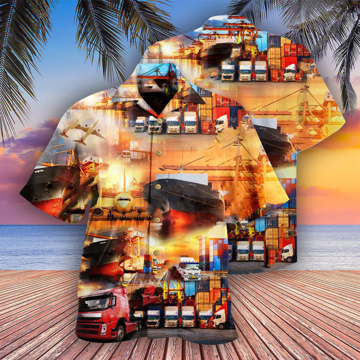 Logistics Into The World Logistics - Hawaiian Shirt - Reefox