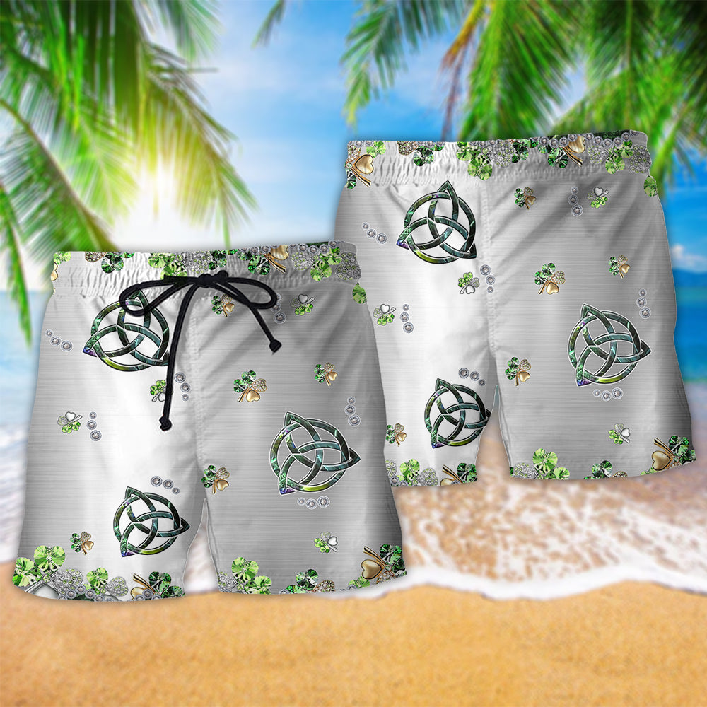 Irish Clover Metal Style - Beach Short Reefox - Owls Matrix LTD