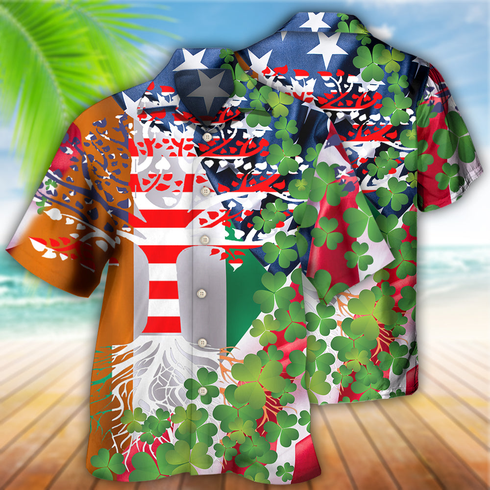 Irish Independence Day America - Hawaiian Shirt - Reefox