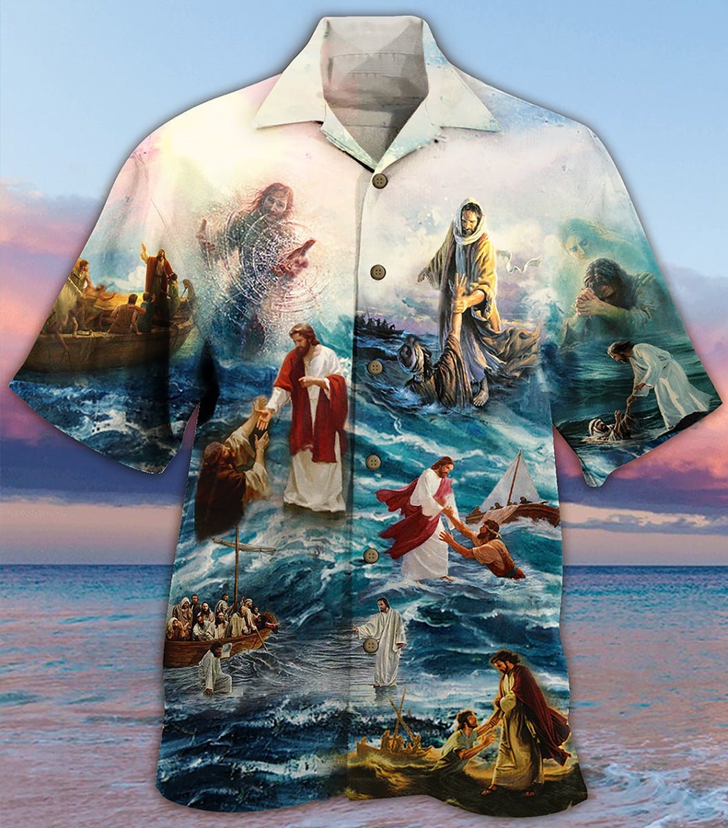 Jesus Saved My Life - Hawaiian Shirt - Reefox