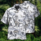 Dinosaur Jurassic Dinosaur Art Style - Hawaiian Shirt - Reefox