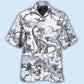 Dinosaur Jurassic Dinosaur Art Style - Hawaiian Shirt - Reefox
