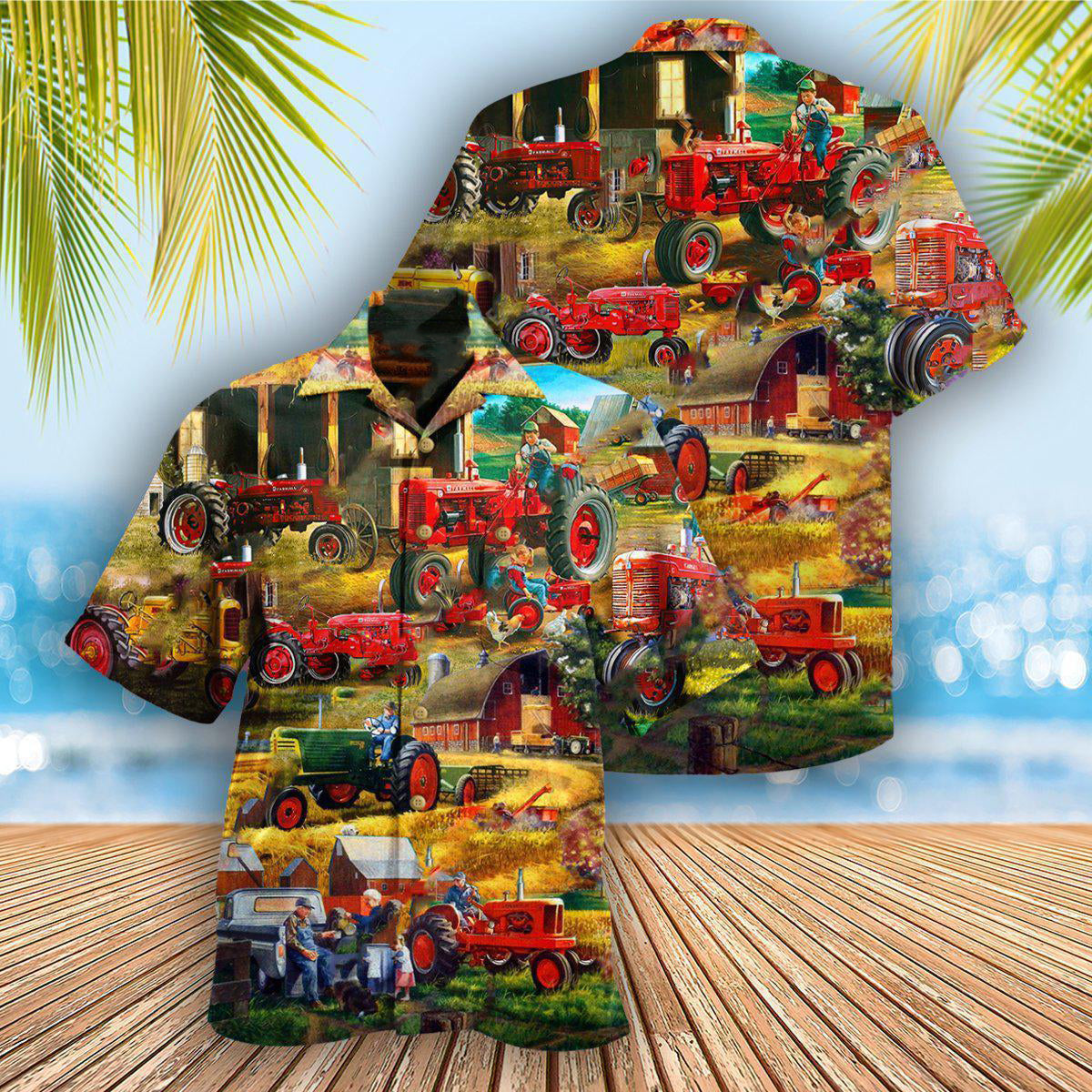 Tractor Just One More Tractor I Promise Just One - Hawaiian Shirt - Reefox