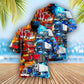 Truck Keep On Trucking Driver Cool and Hot - Hawaiian Shirt - Reefox