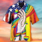 LGBT Hand Love Style - Hawaiian Shirt - Reefox