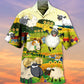 Sheep Happiness Sunflower Field - Hawaiian Shirt - Reefox