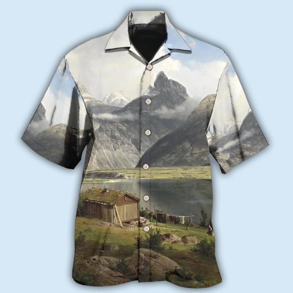 Landscape Beautiful View - Hawaiian Shirt - Reefox