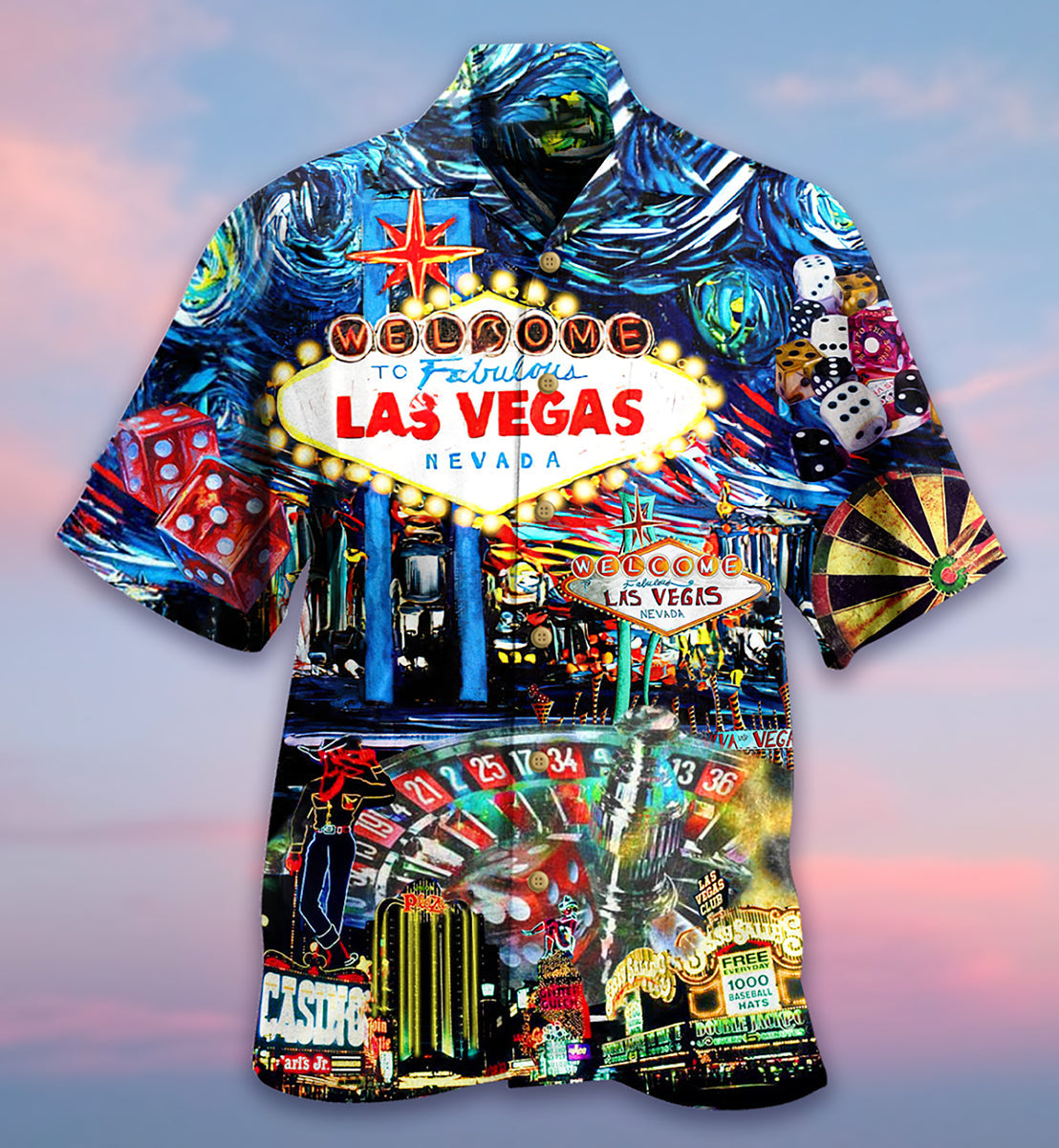 Las Vegas Welcome Every Body - Hawaiian Shirt - Reefox