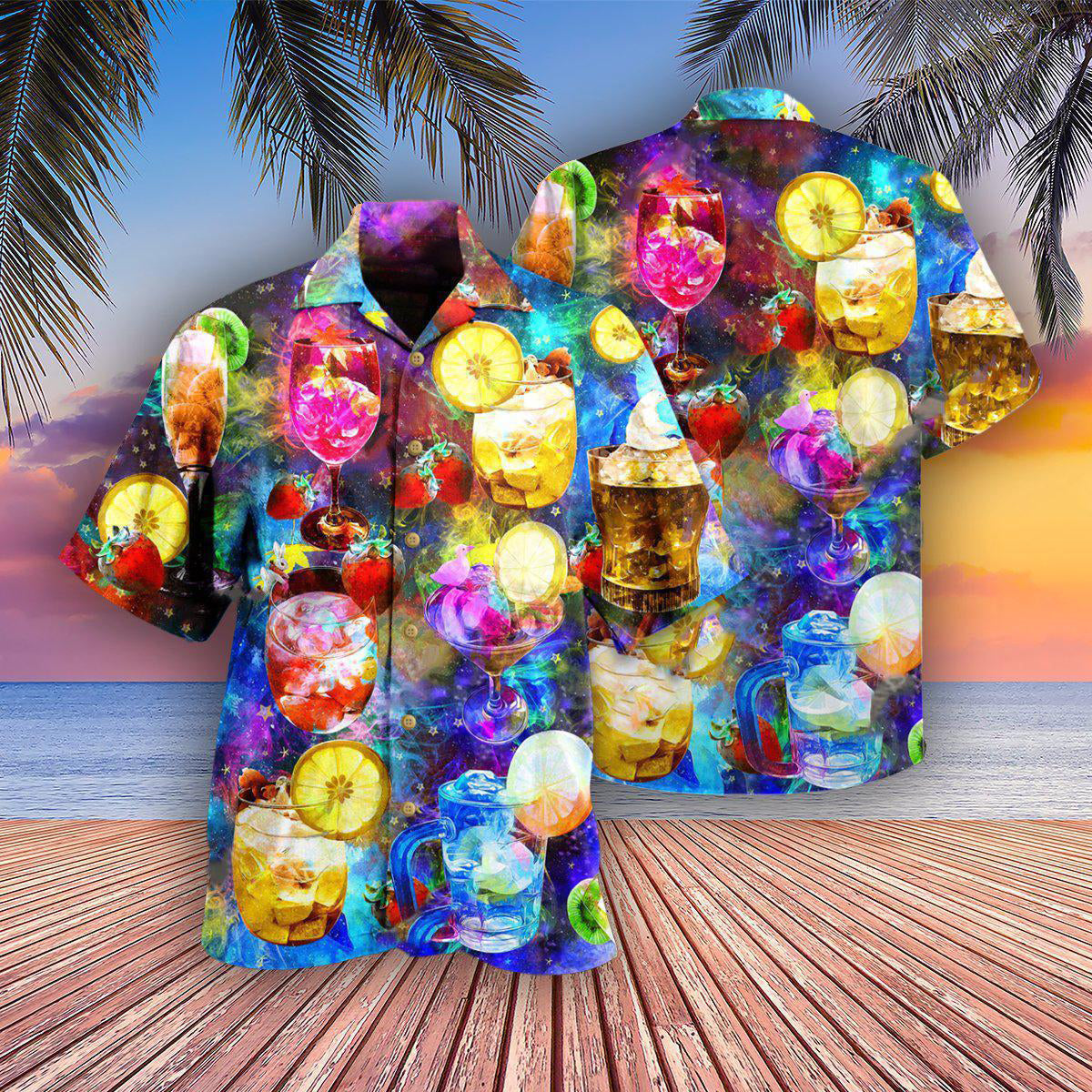 Cocktail Life Is A Crazy Mixture Of Cocktail - Hawaiian Shirt - Reefox