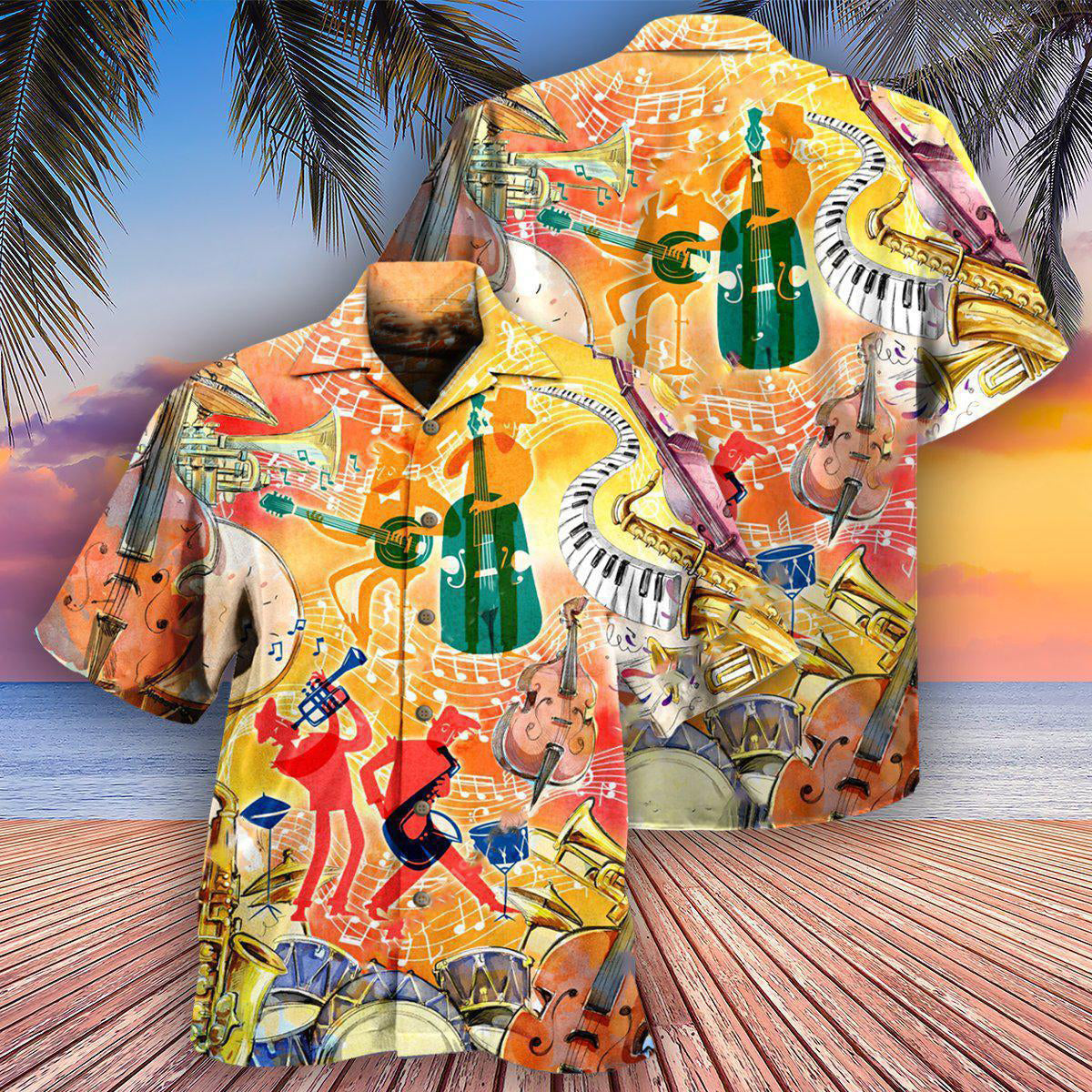 Jazz Music Life Is Good Jazz Makes It Better - Hawaiian Shirt - Reefox