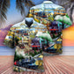 Train Life Is The Train Not The Station - Hawaiian Shirt - Reefox