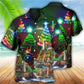 Lighthouse And Merry Christmas Happy - Hawaiian Shirt - Reefox