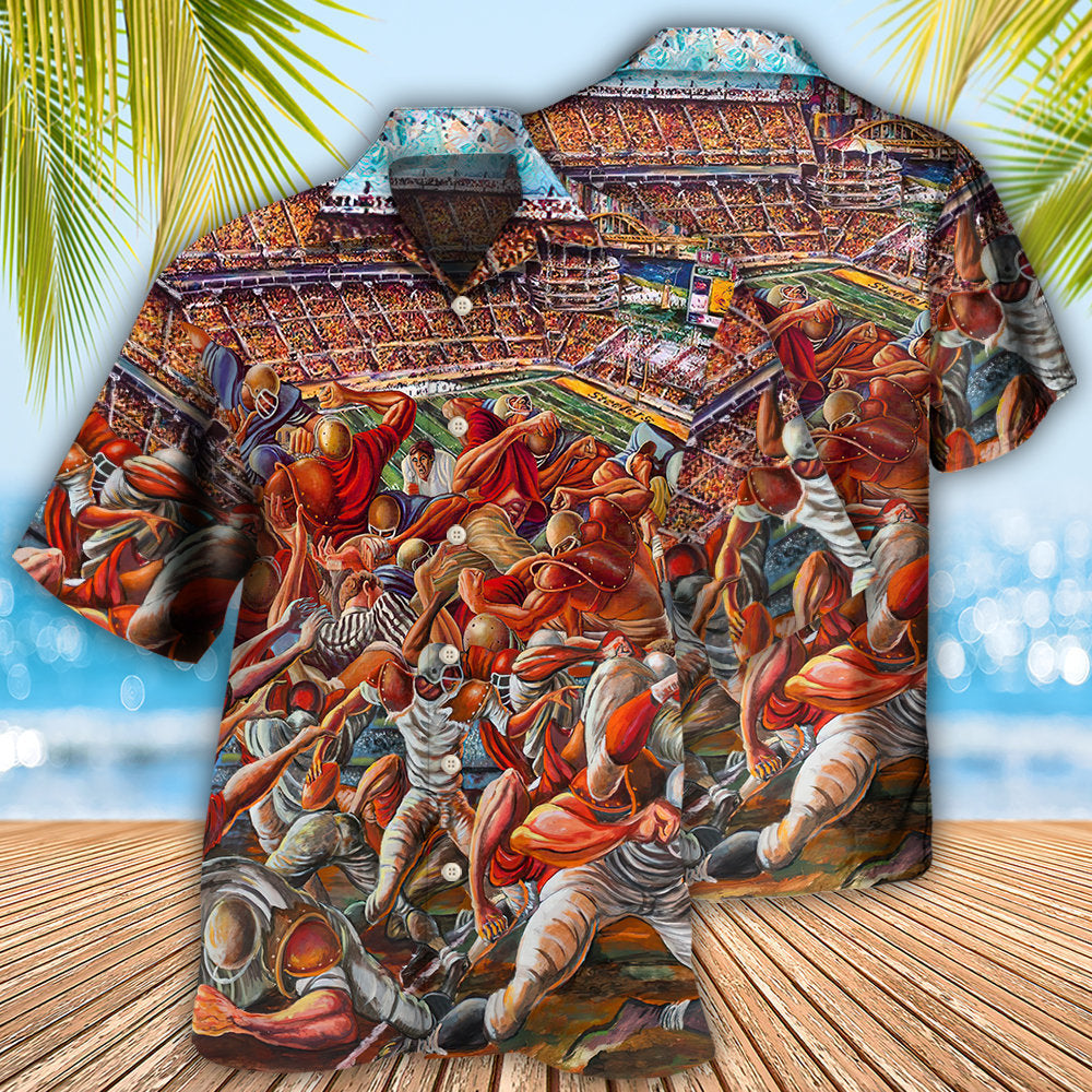 American Football Strong Power - Hawaiian Shirt - Reefox