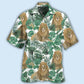 Lion So Cute Style With Tropical Leaf - Hawaiian Shirt - Reefox