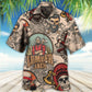 Lumberjack Cool Skull - Hawaiian Shirt - Reefox