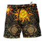 Beach Short / Adults / S Mandala Nothing Is More Amazing Than The Sun Hot Sun - Beach Short Reefox - Owls Matrix LTD