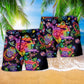 Mexico Neon Color Style Colorful - Beach Short Reefox - Owls Matrix LTD