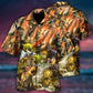 Dinosaur Disastrous War - Hawaiian Shirt - Reefox