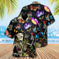Skull Love Butterfly Overnight - Hawaiian Shirt - Reefox