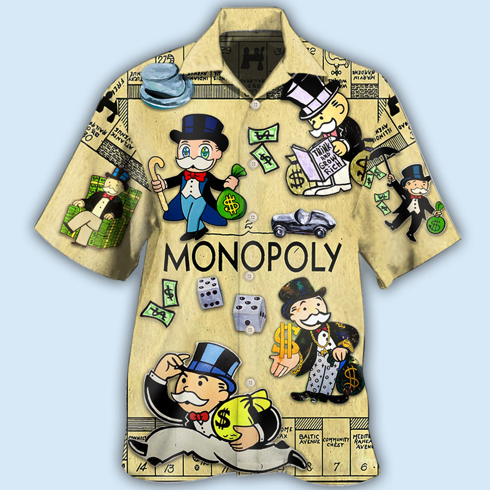 Monopoly Style - Hawaiian Shirt - Reefox