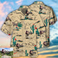 Motorcycle Trials Desert Mountain Custom Photo - Hawaiian Shirt - Reefox