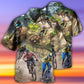 Bike Mountain Biking Cool Road - Hawaiian Shirt - Reefox