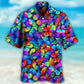 Butterfly Multi Bright Butterflies - Hawaiian Shirt - Reefox