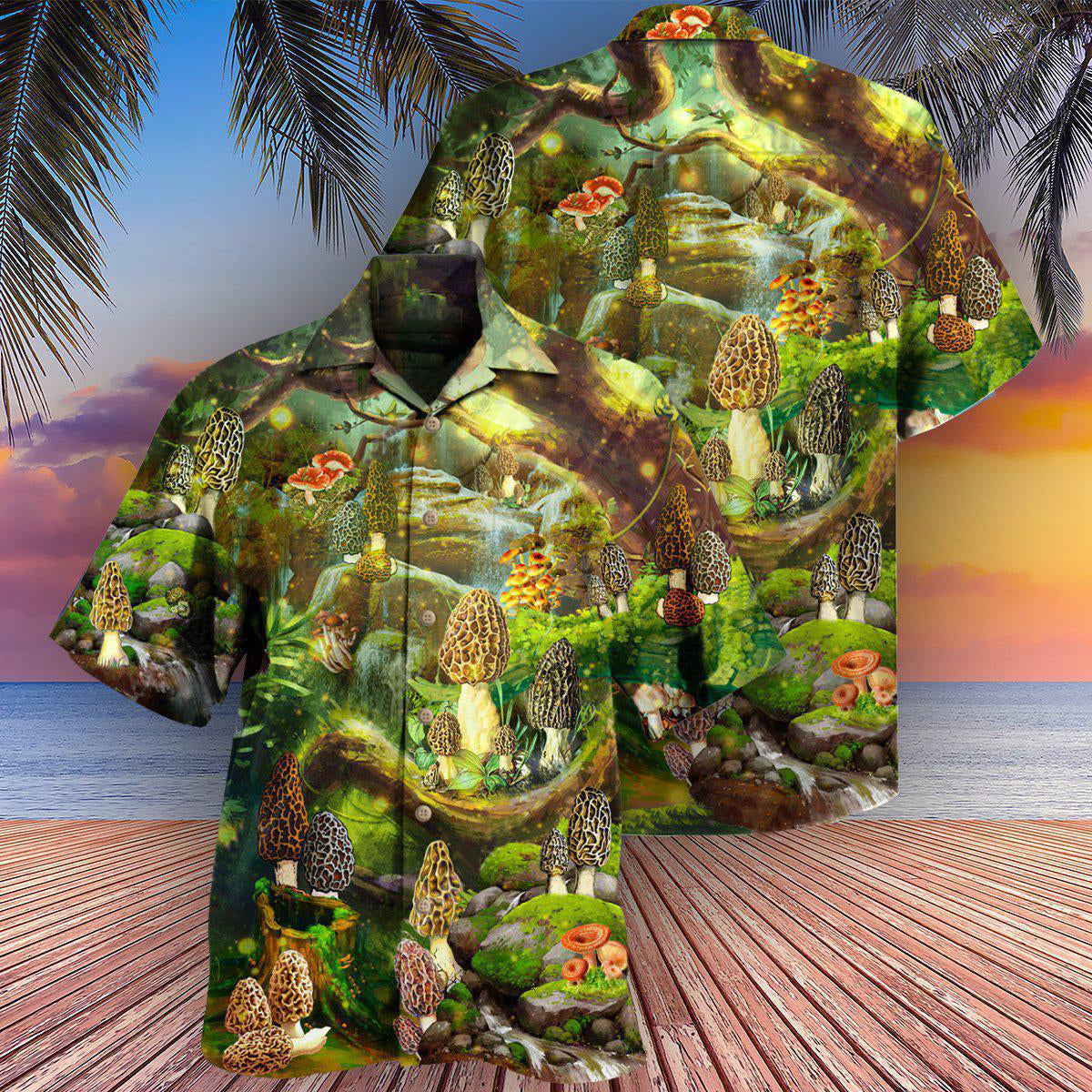 Mushroom You Can Trust Me I Have Good More ls Mushroom - Hawaiian Shirt - Reefox
