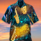 Saxophone Music All Night - Hawaiian Shirt - Reefox
