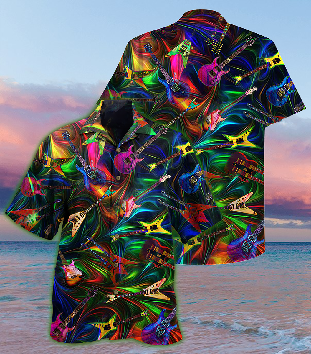 Guitar Music Electric Guitar Amazing - Hawaiian Shirt - Reefox