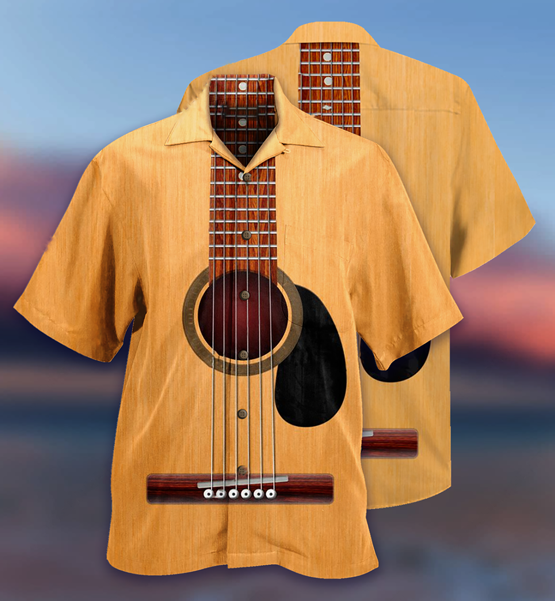 Guitar Basic Style - Hawaiian Shirt - Reefox