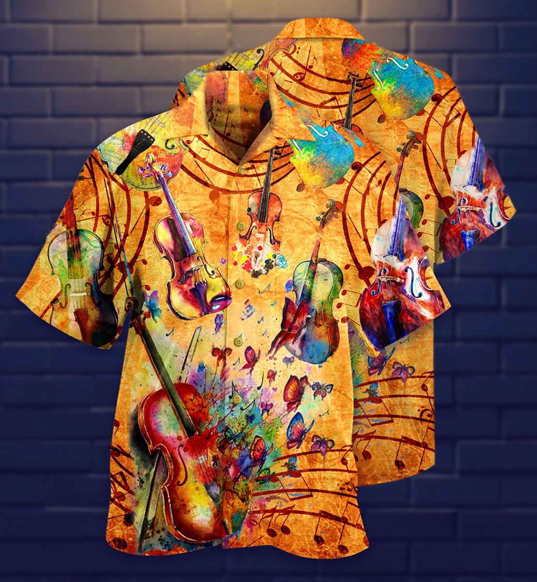 Guitar Love And Peace Life - Hawaiian Shirt - Reefox