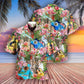Guitar Music Guitar Melody In Rose Garden - Hawaiian Shirt - Reefox