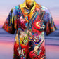 Guitar Music Mix Color Love Life Very Much - Hawaiian Shirt - Reefox