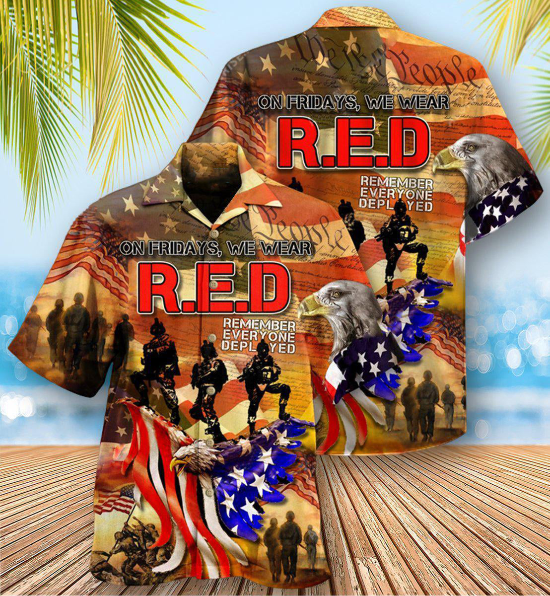 Veteran America My Patriotic Heart Beats - Hawaiian Shirt - Reefox