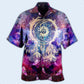 Native Dreamcatcher Moon Smile Mysterious Galaxy - Hawaiian Shirt - Reefox