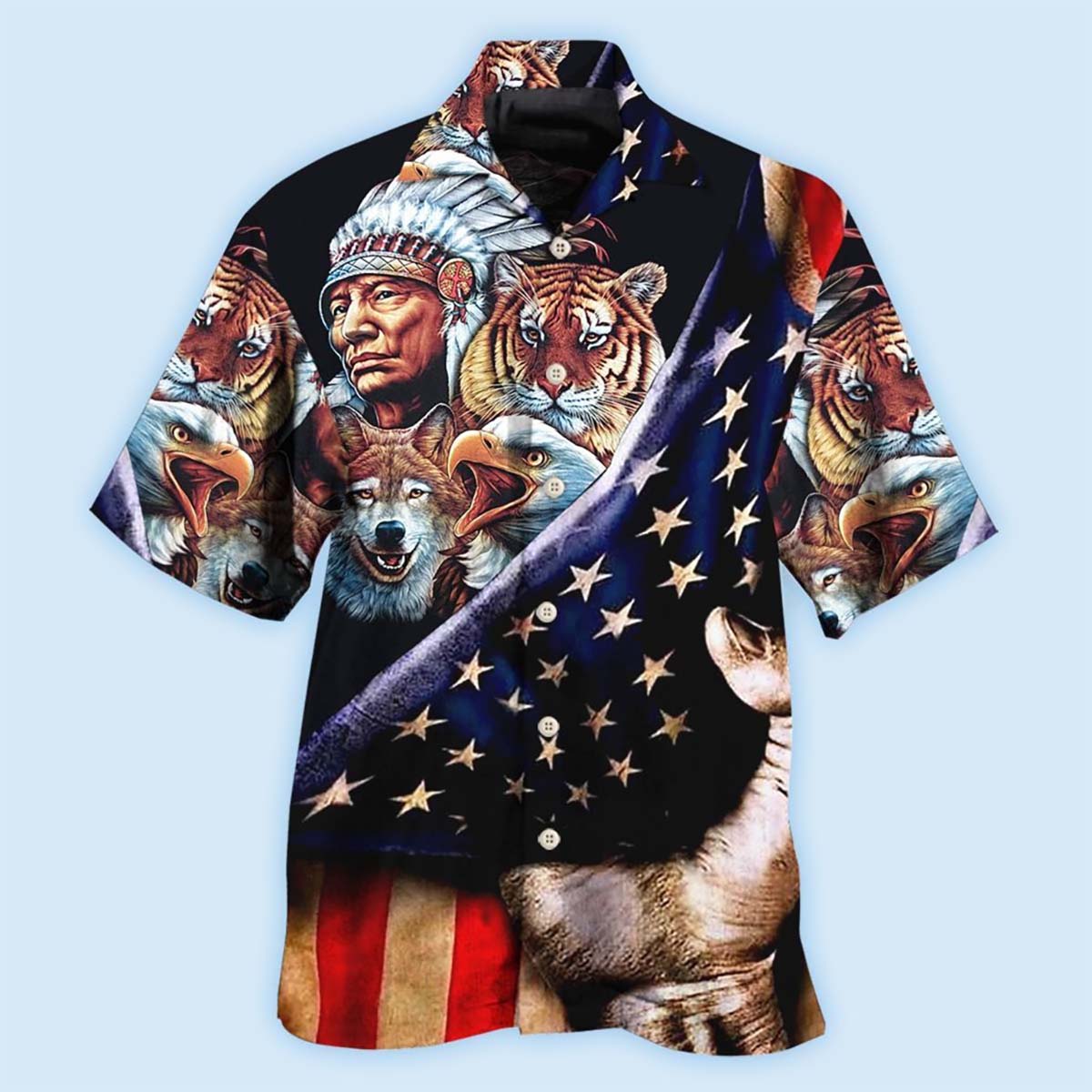 Native Pride Peaceful Forever Cool - Hawaiian Shirt - Reefox